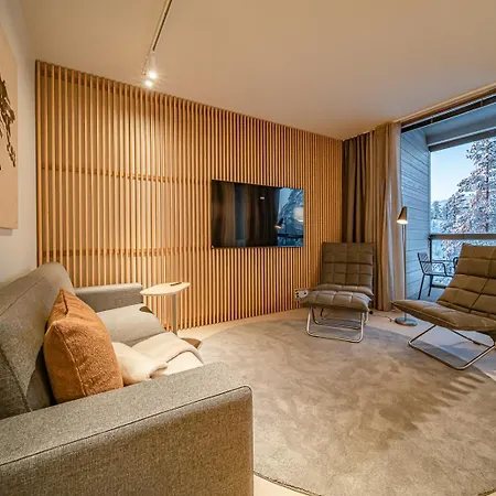Haven By Aavalevi Holidays, Ski-in Ski-out, Mountain View شقة